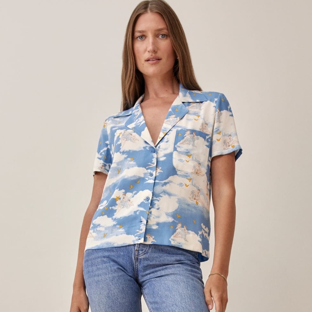 Reformation Cuba top in Cielo